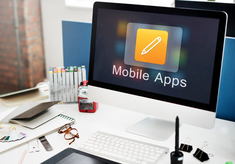 mobile-application-design-illustrator-creativity-concept mobile-application-design-illustrator-creativity-concept